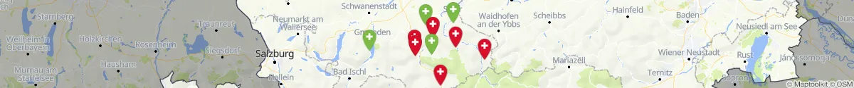 Map view for Pharmacies emergency services nearby Edlbach (Kirchdorf, Oberösterreich)